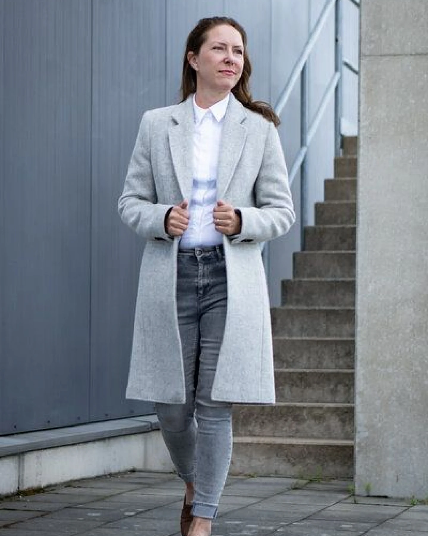 mio eco Klassischer Blazermantel Tilda Elbwolle – Ansicht 4