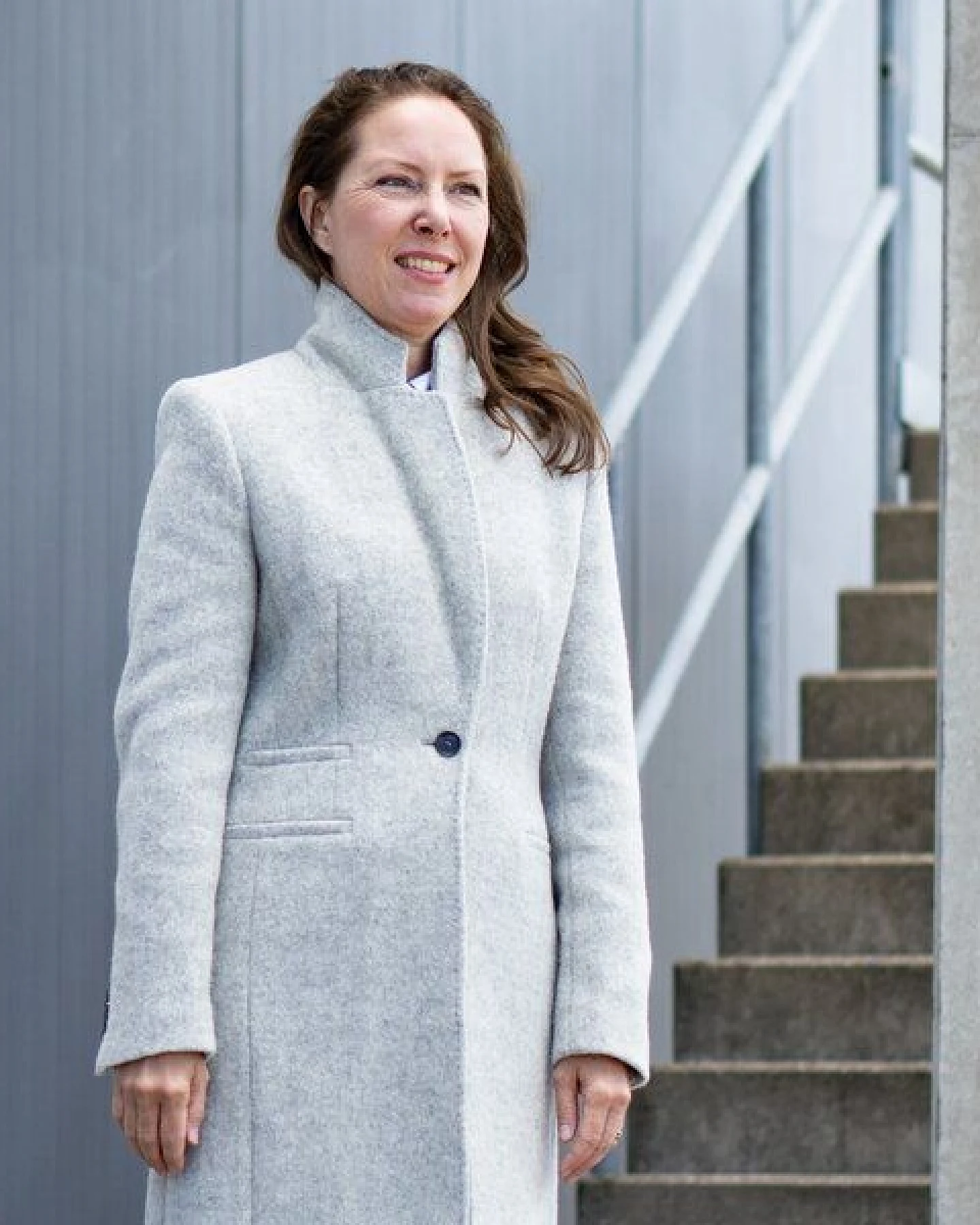 mio eco Klassischer Blazermantel Tilda Elbwolle – Ansicht 2