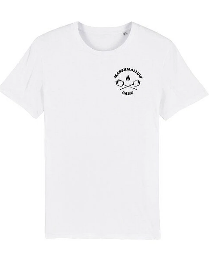 Marshmallow Gang - Brust Motiv - päfjes Fair Wear Männer T-Shirt - White