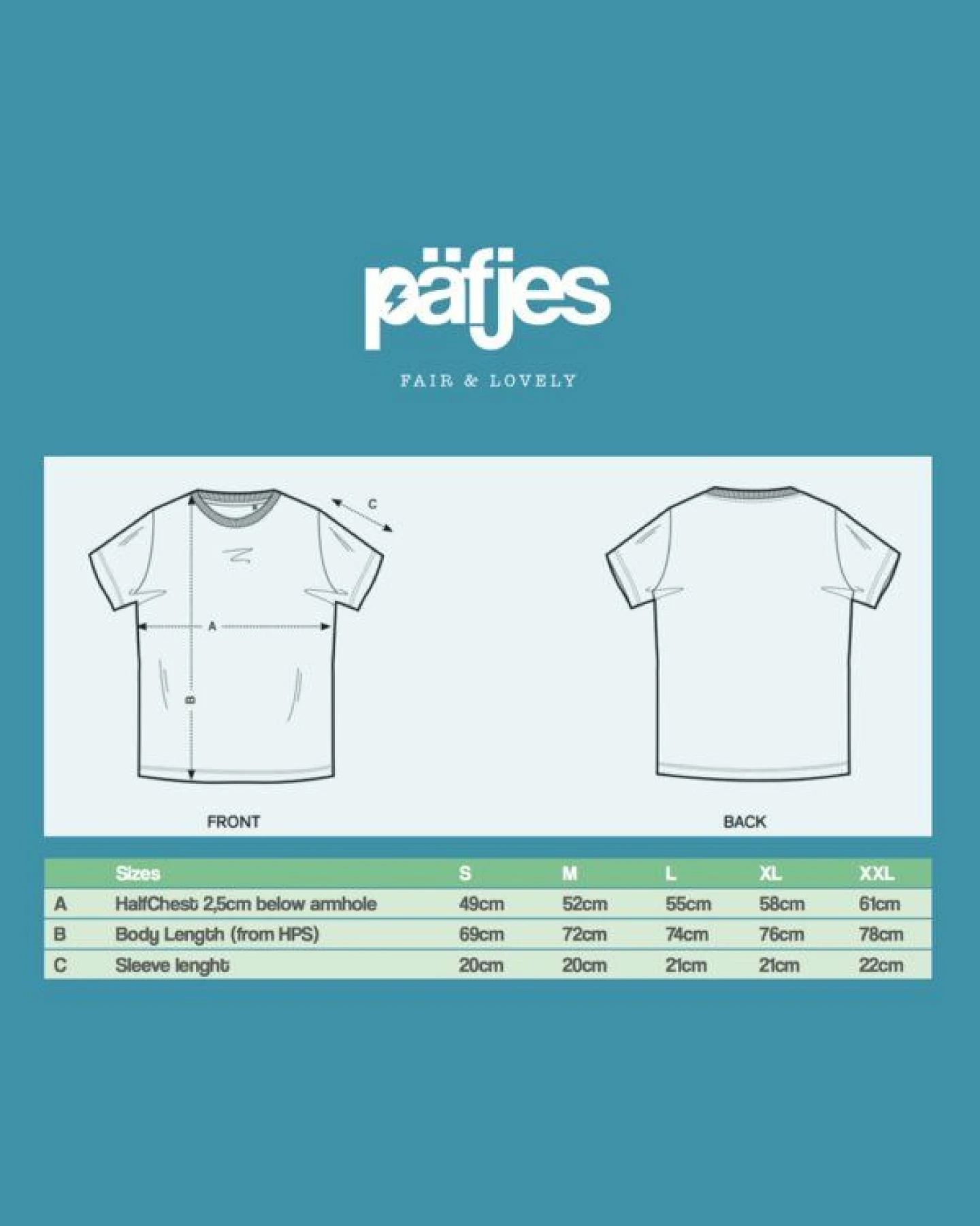 Marshmallow Gang - Brust Motiv - päfjes Fair Wear Männer T-Shirt - White – Ansicht 3