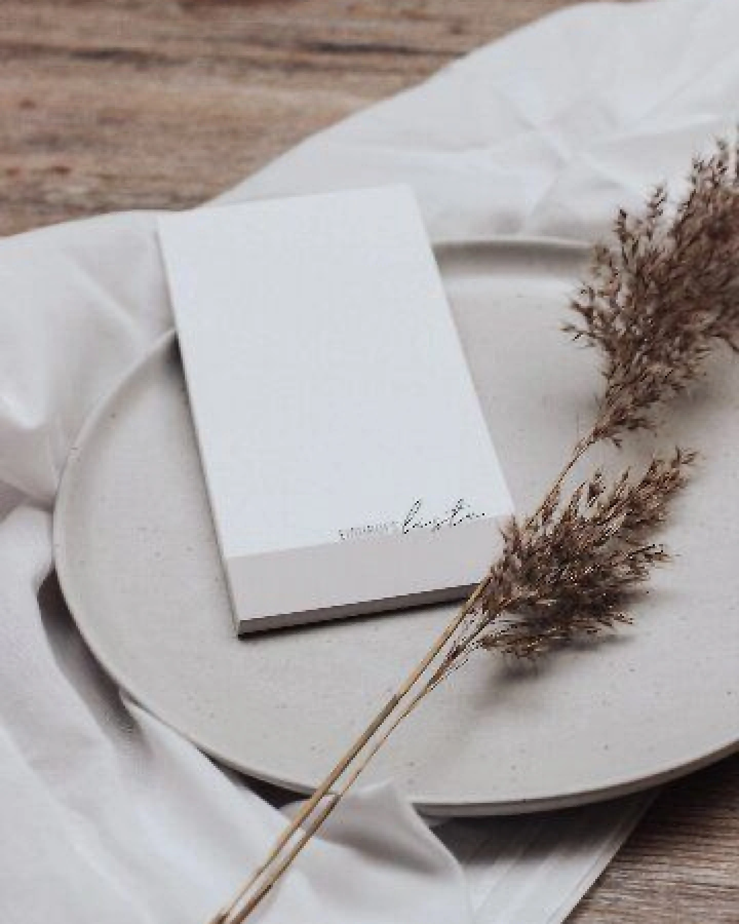 Fines Papeterie Einkaufsblock Lookbook im Din lang Format – Ansicht 2