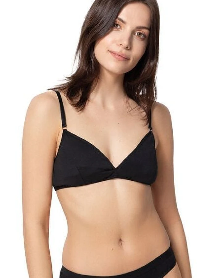 VATTER Triangle Bra "Fine Frieda" New Black