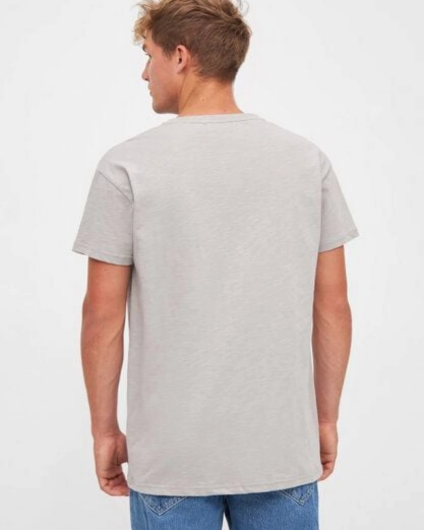 derbe Kurzarm T-shirt Print „Basic Kippes“ – Ansicht 4