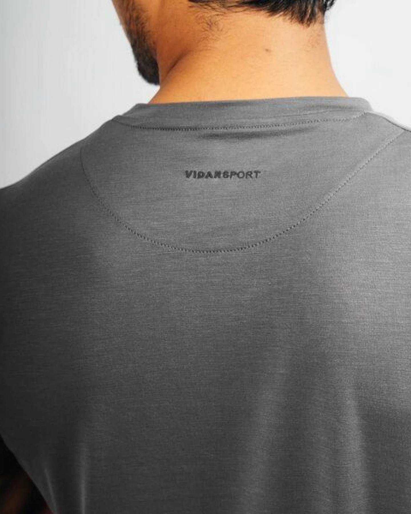 VIDAR Sport Herren Natural Sport Tee aus TENCEL Lyocell – Ansicht 2