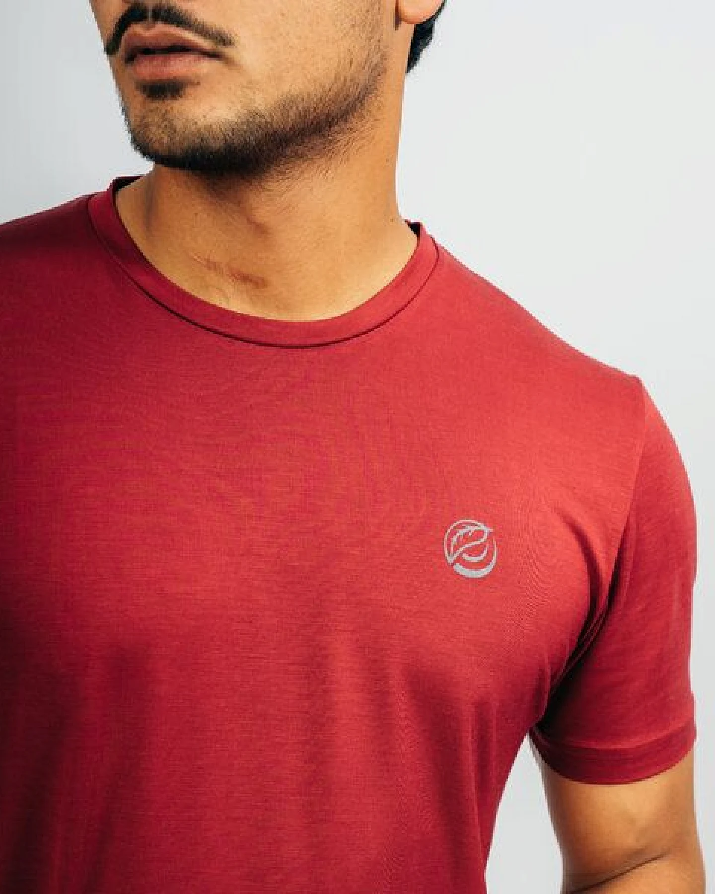 VIDAR Sport Herren Natural Sport Tee aus TENCEL Lyocell – Ansicht 3