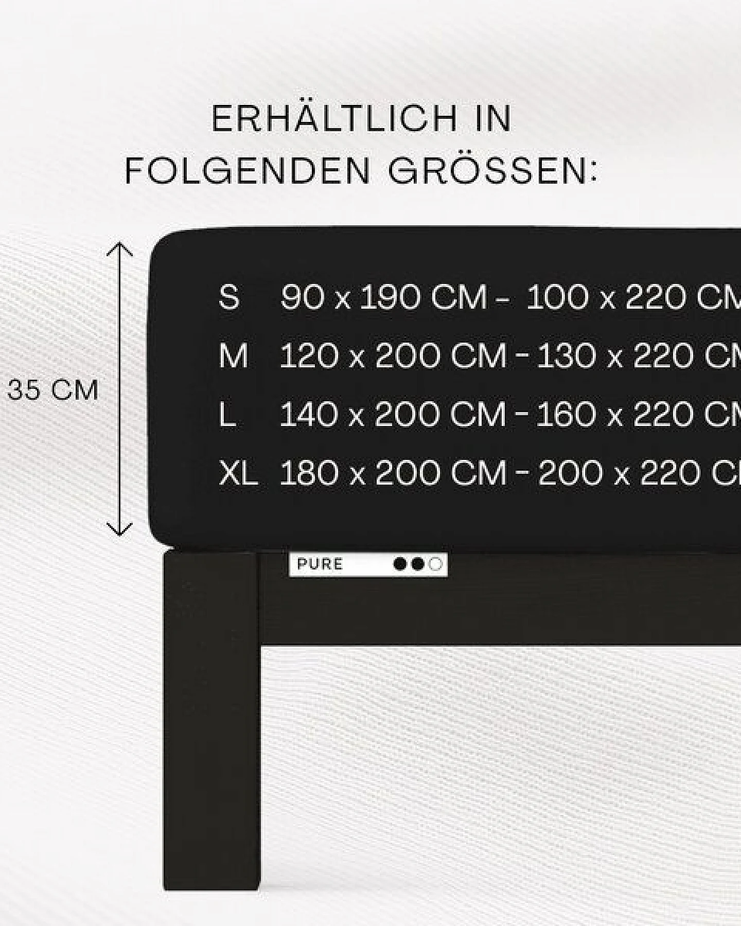 Schlafgut Spannbettlaken Pure - 95% Biobaumwolle, 5% Elasthan - Matratzenhöhe von 18-35cm – Ansicht 3