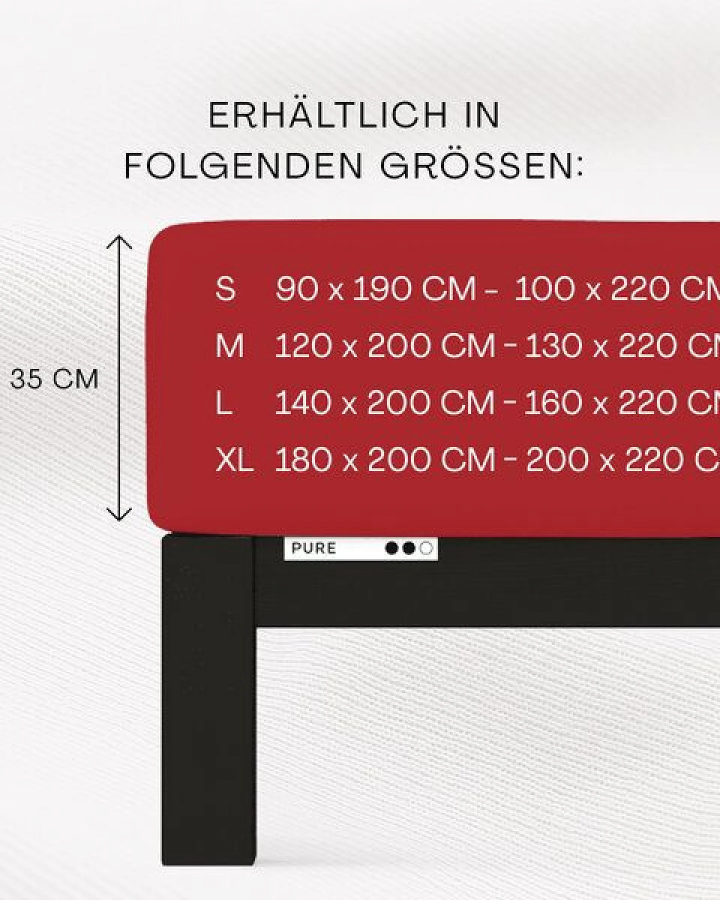 Schlafgut Spannbettlaken Pure - 95% Biobaumwolle, 5% Elasthan - Matratzenhöhe von 18-35cm – Ansicht 3