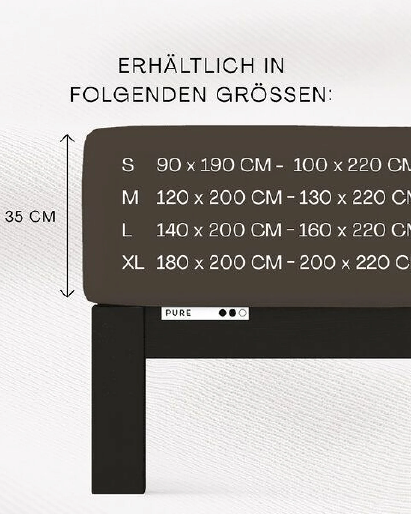 Schlafgut Spannbettlaken Pure - 95% Biobaumwolle, 5% Elasthan - Matratzenhöhe von 18-35cm – Ansicht 3