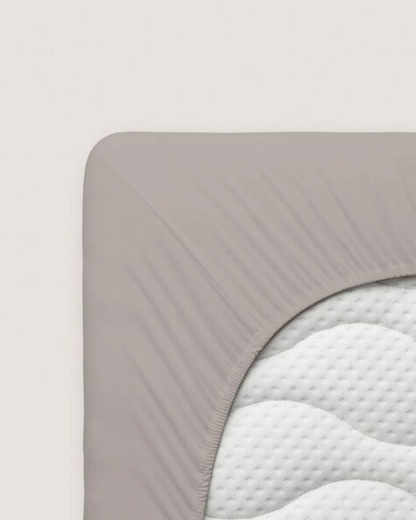 Schlafgut Spannbettlaken Pure - 95% Biobaumwolle, 5% Elasthan - Matratzenhöhe von 18-35cm – Ansicht 2