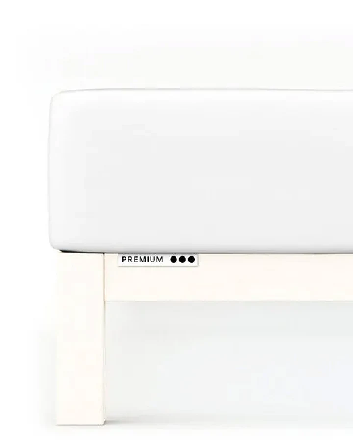 Schlafgut Spannbettlaken Premium - 95% Bio-Makobaumwolle, 5% Elasthan - Matratzenhöhe von 18-35cm
