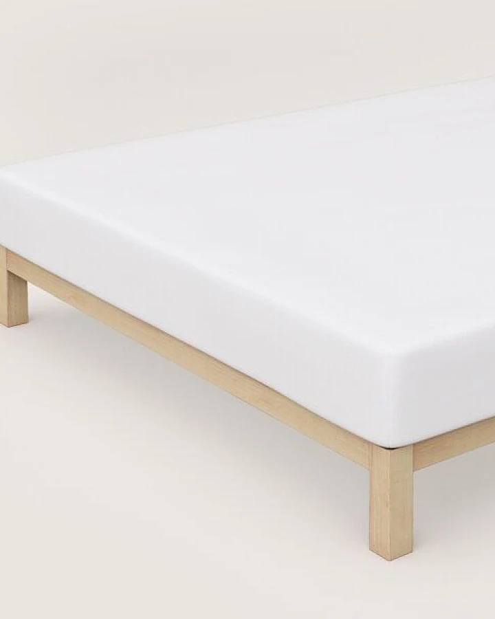 Schlafgut Spannbettlaken Premium - 95% Bio-Makobaumwolle, 5% Elasthan - Matratzenhöhe von 18-35cm