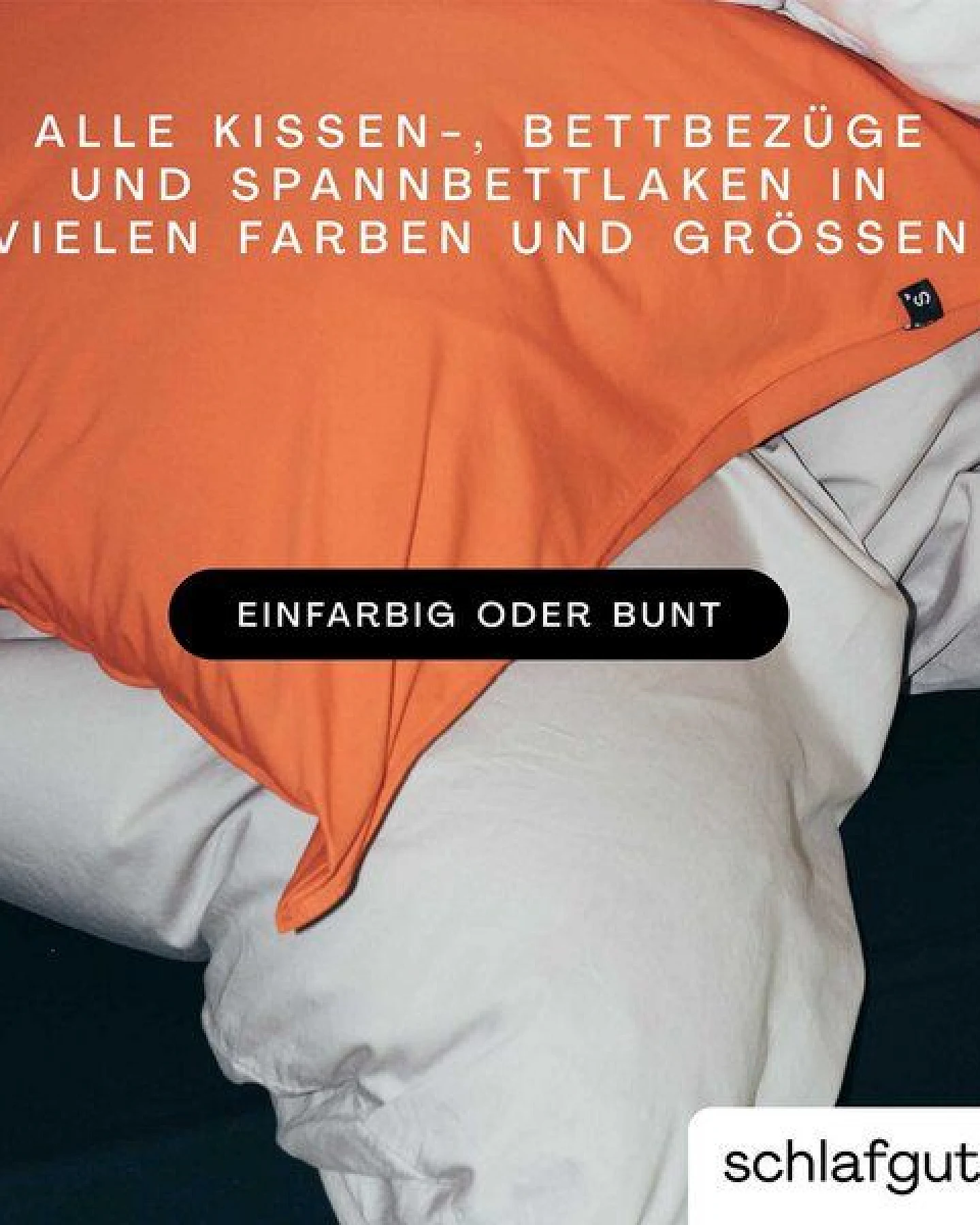 Schlafgut Boxspring Spannbettlaken Pure 95% Biobaumwolle, 5% Elasthan - Matratzenhöhe bis 40cm – Ansicht 2