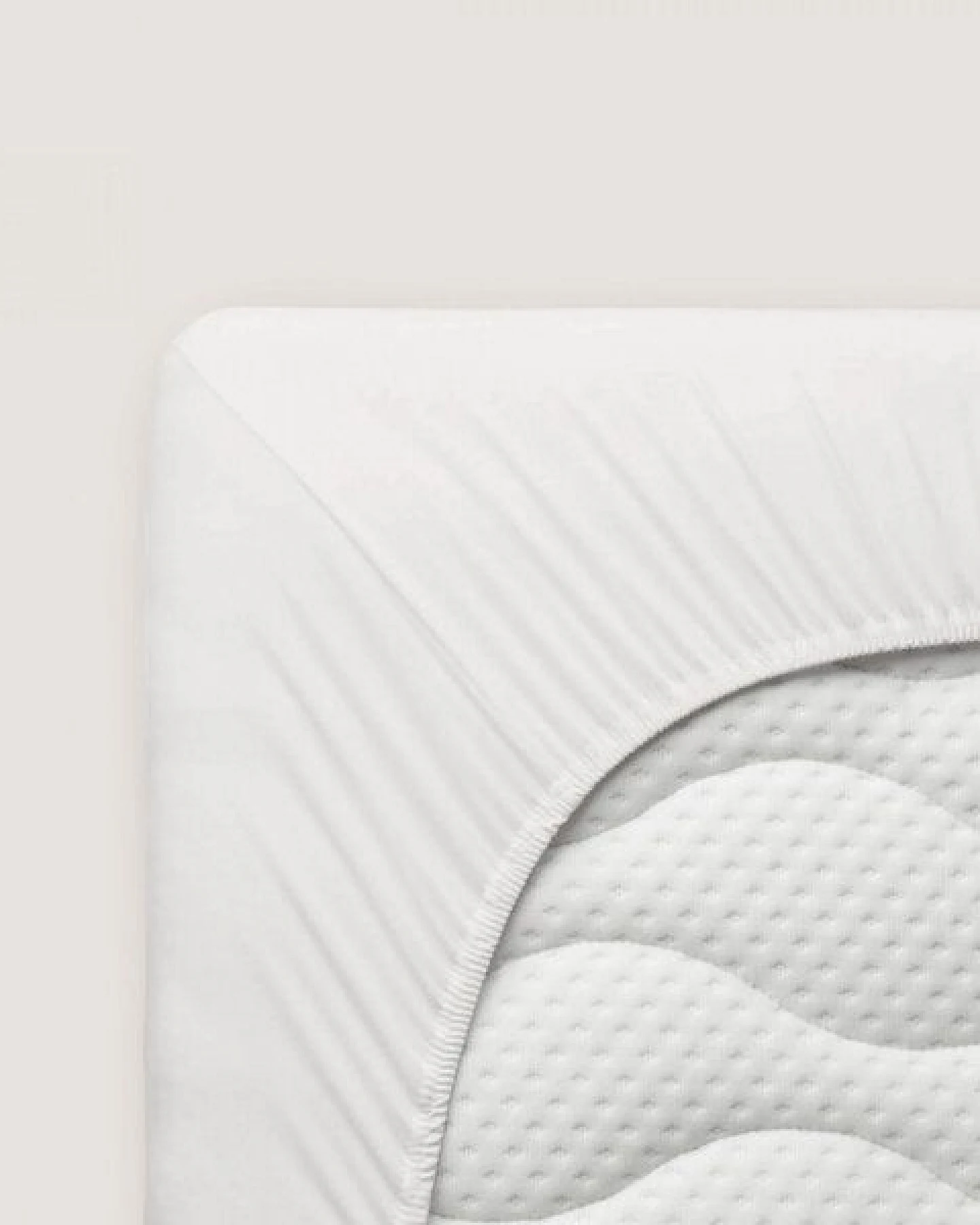 Schlafgut Boxspring Spannbettlaken Pure 95% Biobaumwolle, 5% Elasthan - Matratzenhöhe bis 40cm – Ansicht 2