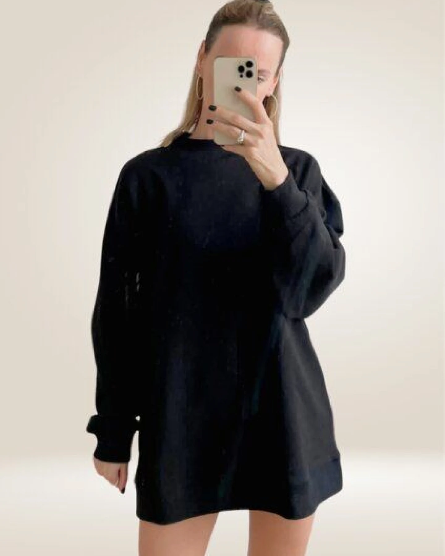 noemvri fashion label oversized Sweatshirt Turtleneck – Ansicht 4