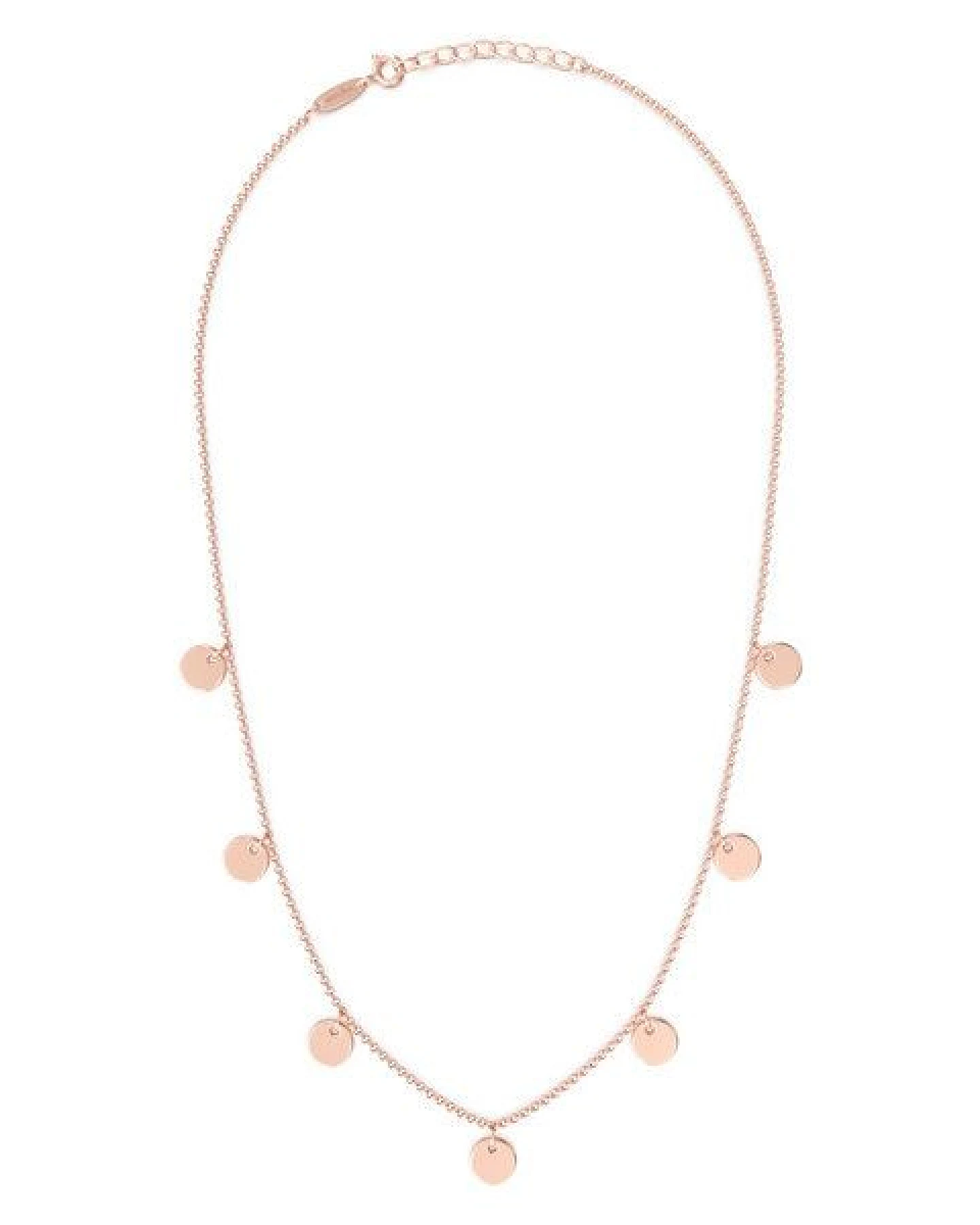 MOANINA Kette Glow Mini Coins - 925 Silber/18k Gold Vermeil – Ansicht 3