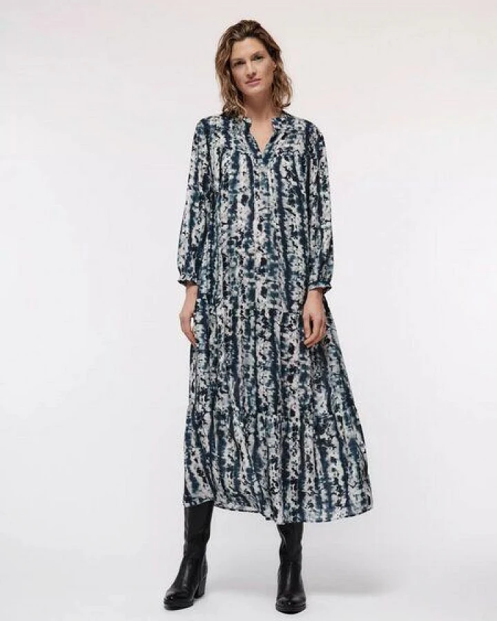 LANIUS Maxikleid Print Batik
