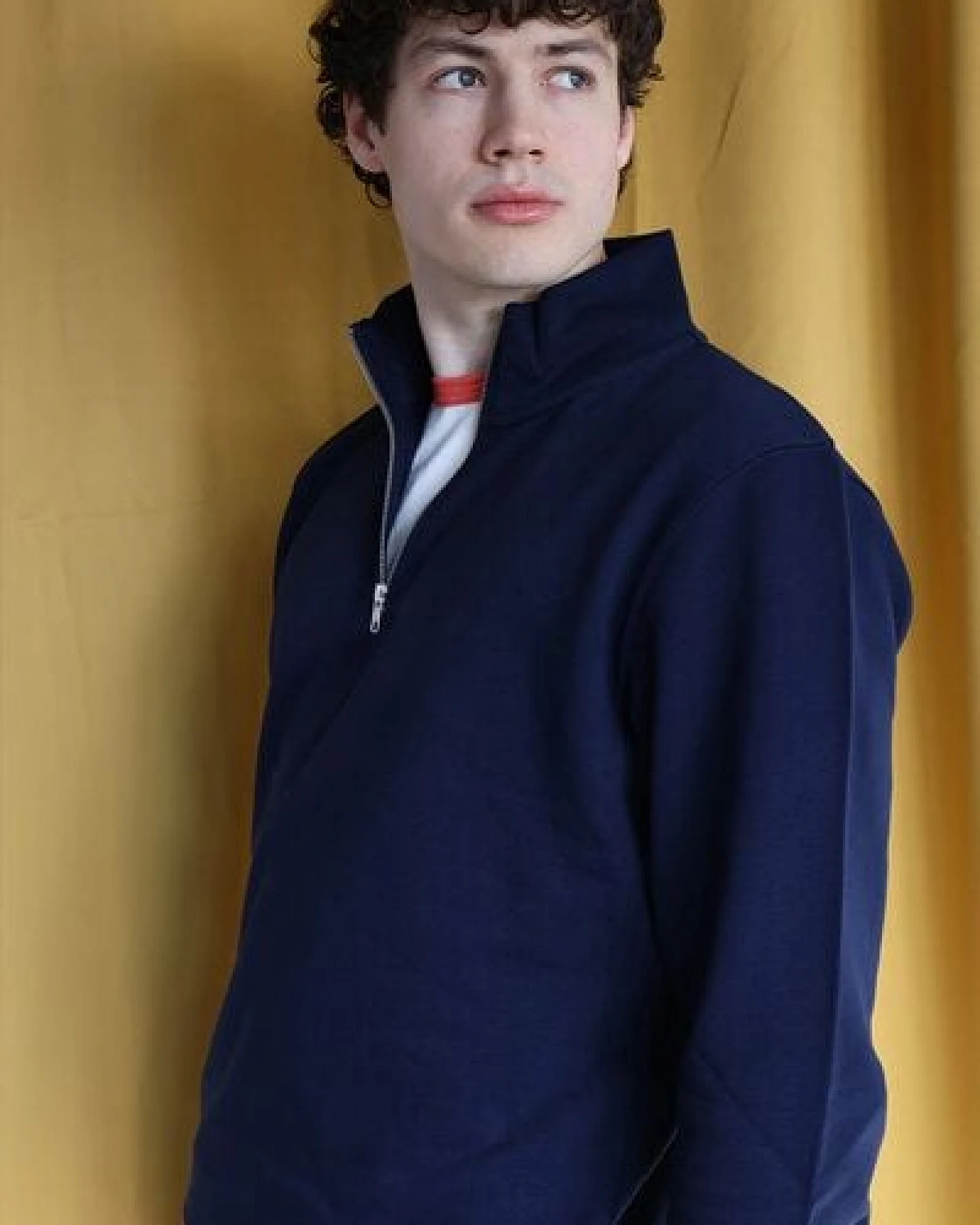 Biofair - Softer gemütlich-weicher Pullover mit Zip / Kultgut – Ansicht 3