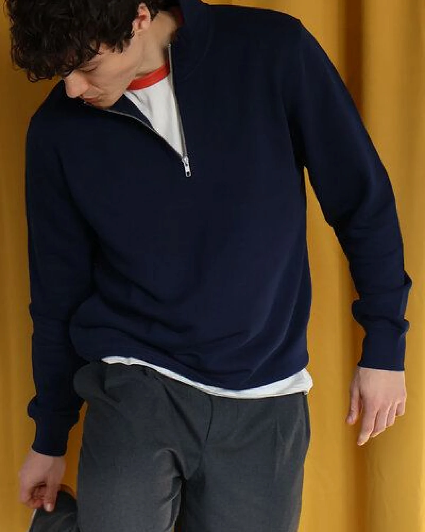 Biofair - Softer gemütlich-weicher Pullover mit Zip / Kultgut – Ansicht 2