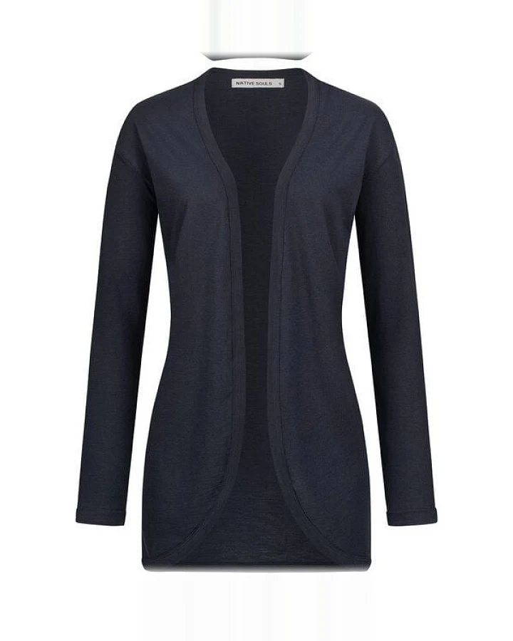 NATIVE SOULS Slub Cardigan Damen