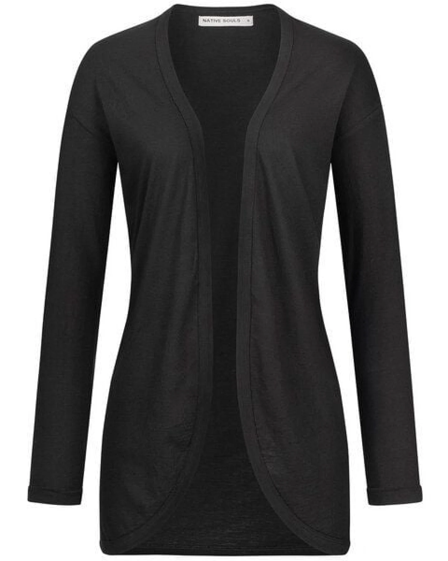 NATIVE SOULS Slub Cardigan Damen – Ansicht 2