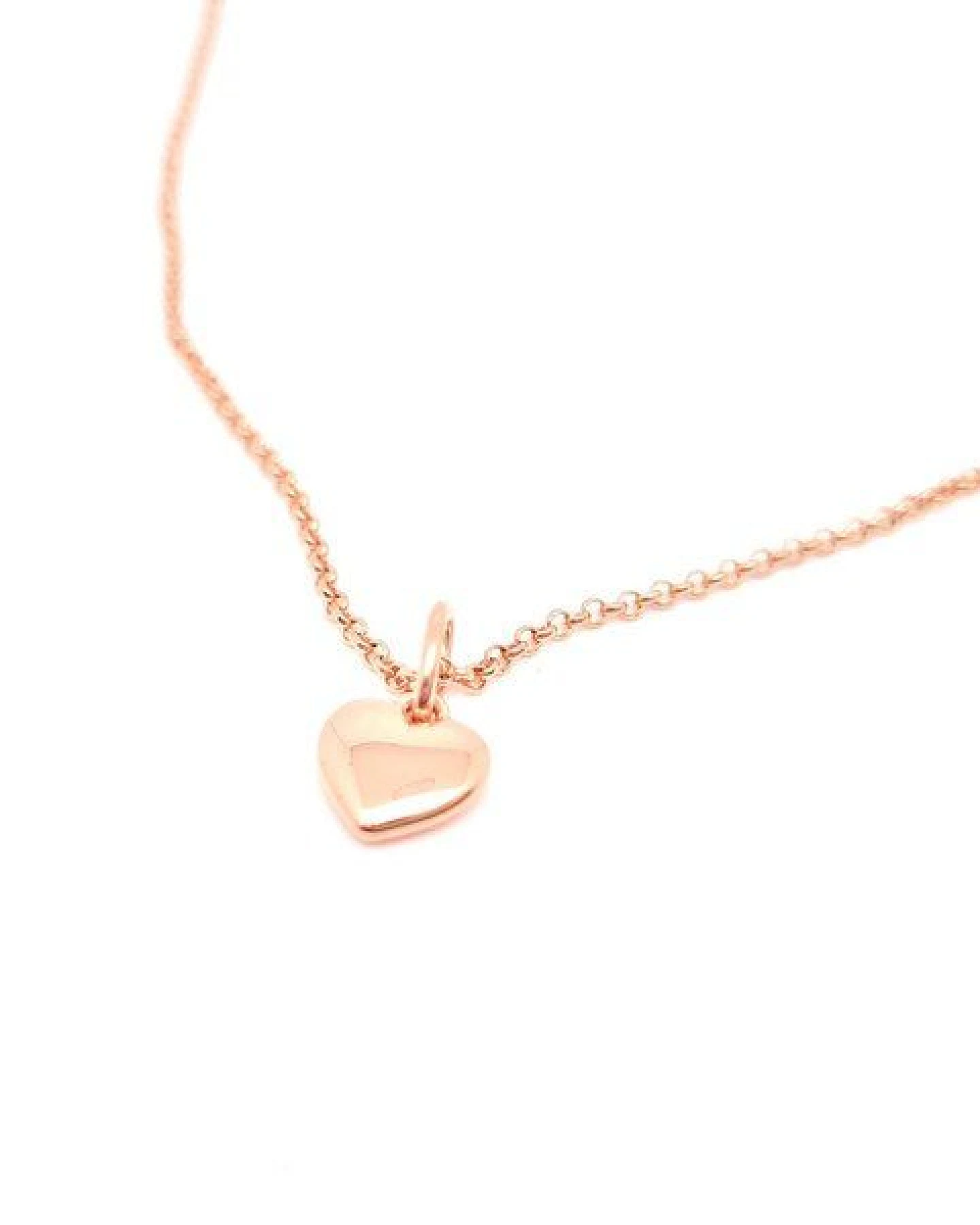 MOANINA Kette Mini Herz - 925 Silber/18k Gold Vermeil - 3 Längen – Ansicht 3
