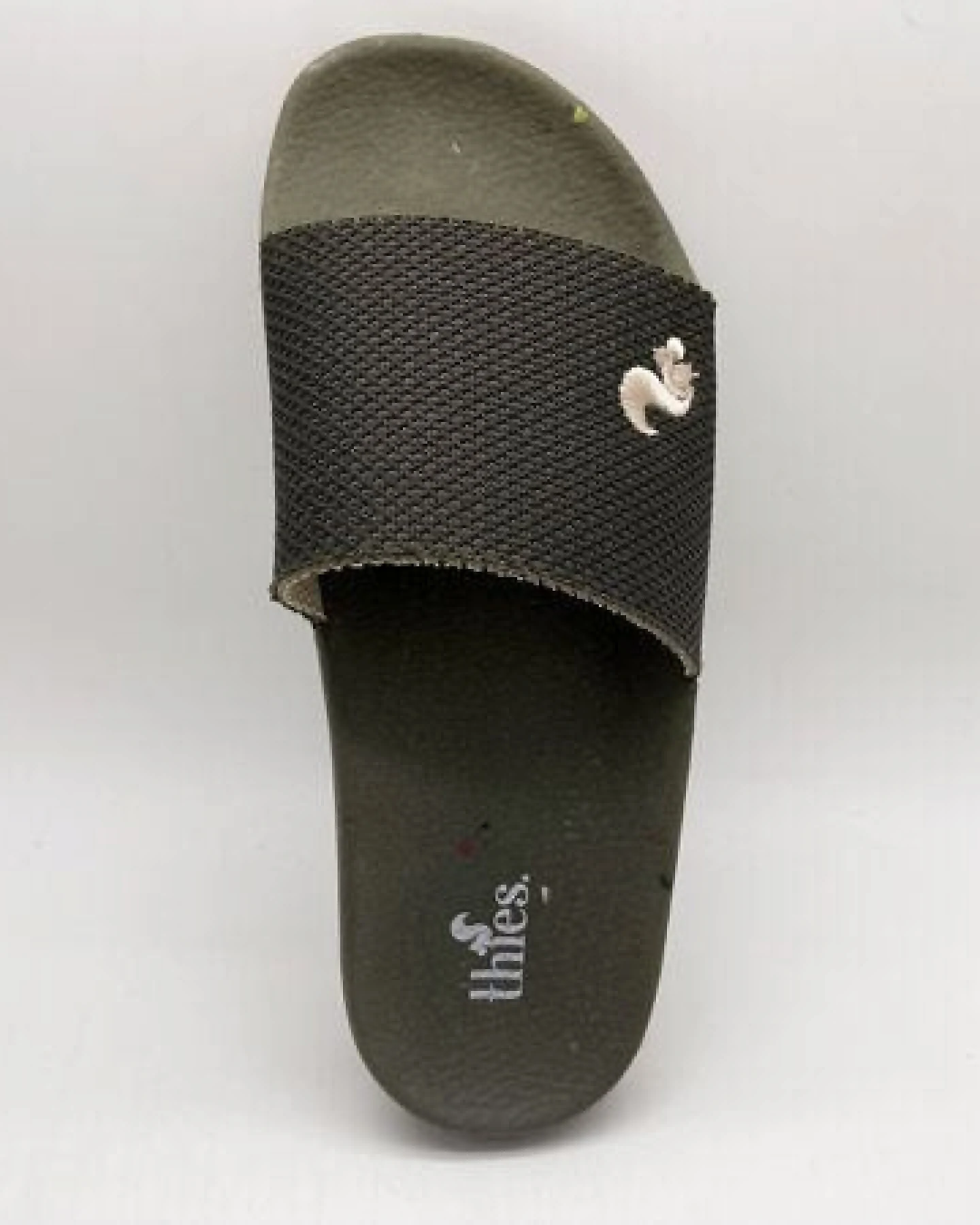 thies Veganer Eco Beach Slide aus recycelten PET Flaschen und recyceltem Gummi – Ansicht 4
