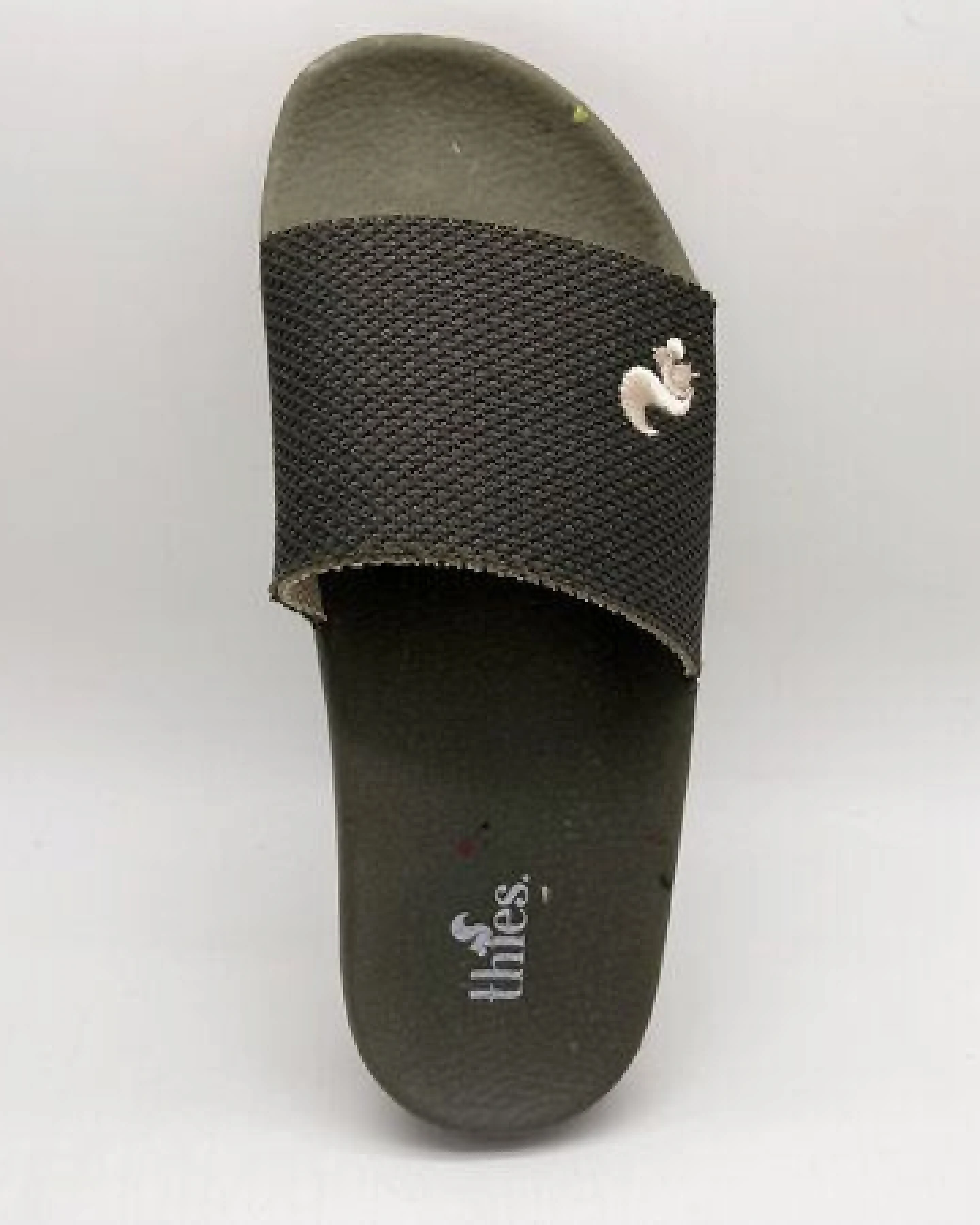 thies Veganer Eco Beach Slide aus recycelten PET Flaschen und recyceltem Gummi – Ansicht 4