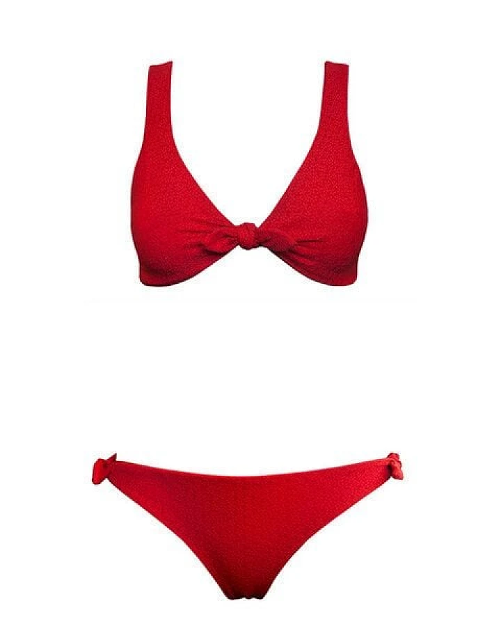 Anekdot Bikini Set Geranium Line Top + Line Slip