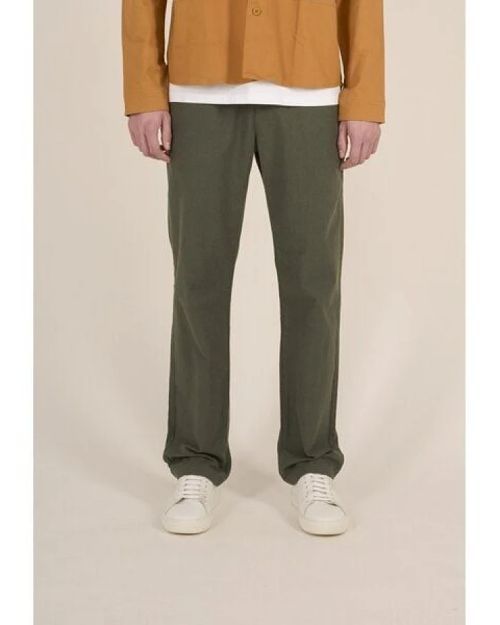 KnowledgeCotton Apparel Flanell Hose - Loose flannel pant - mit Bio-Baumwolle