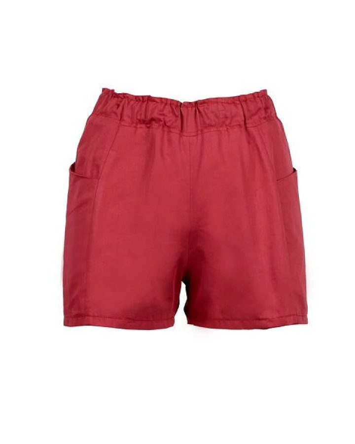 Satin Shorts aus Bio Baumwolle von Lasalina