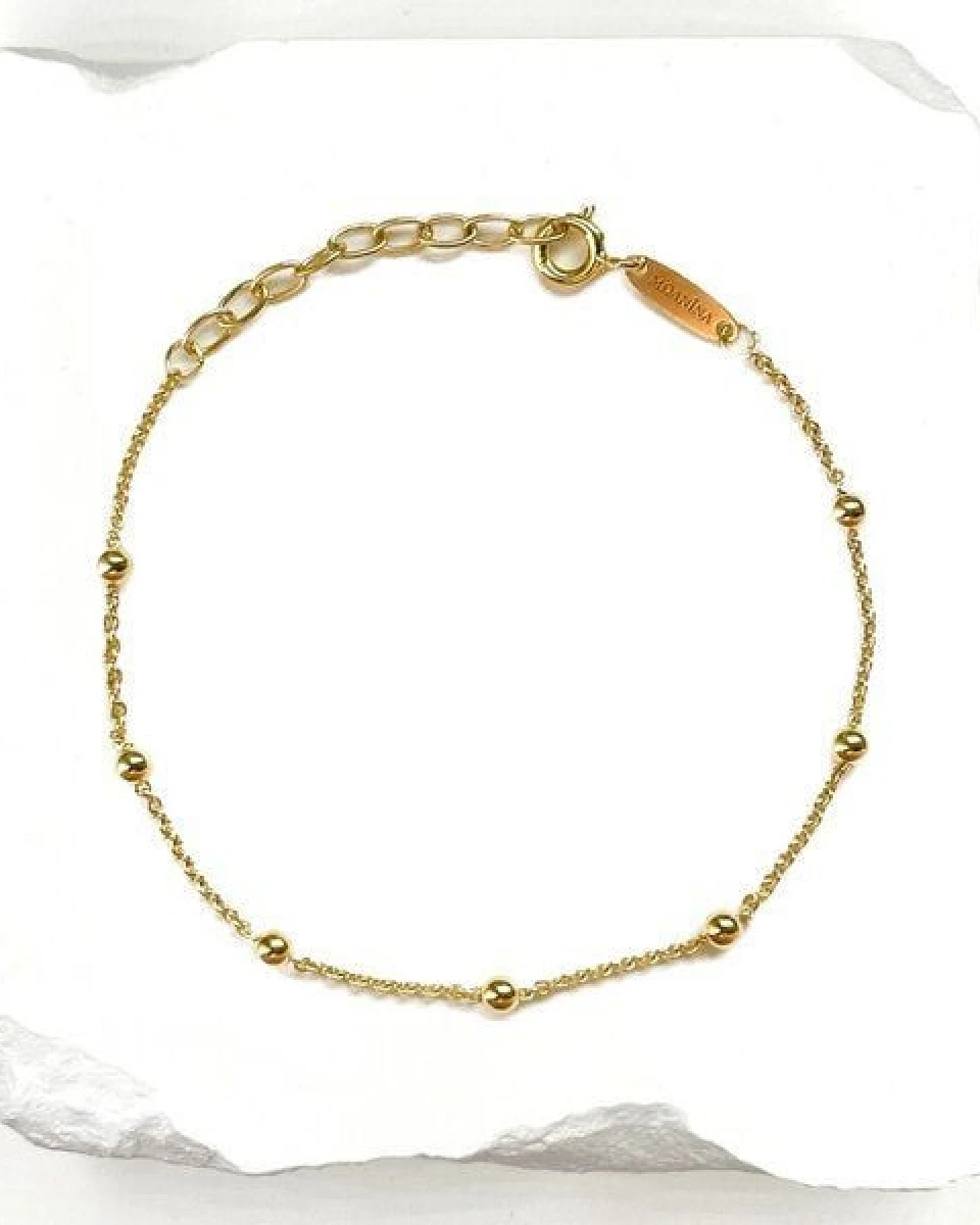MOANINA Armband Bella - 925 Silber/18k Gold Vermeil – Ansicht 2