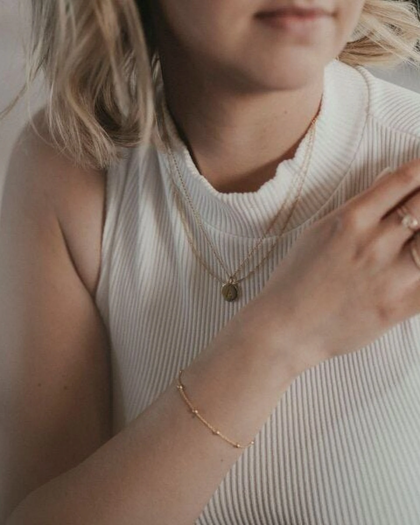 MOANINA Armband Bella - 925 Silber/18k Gold Vermeil – Ansicht 3