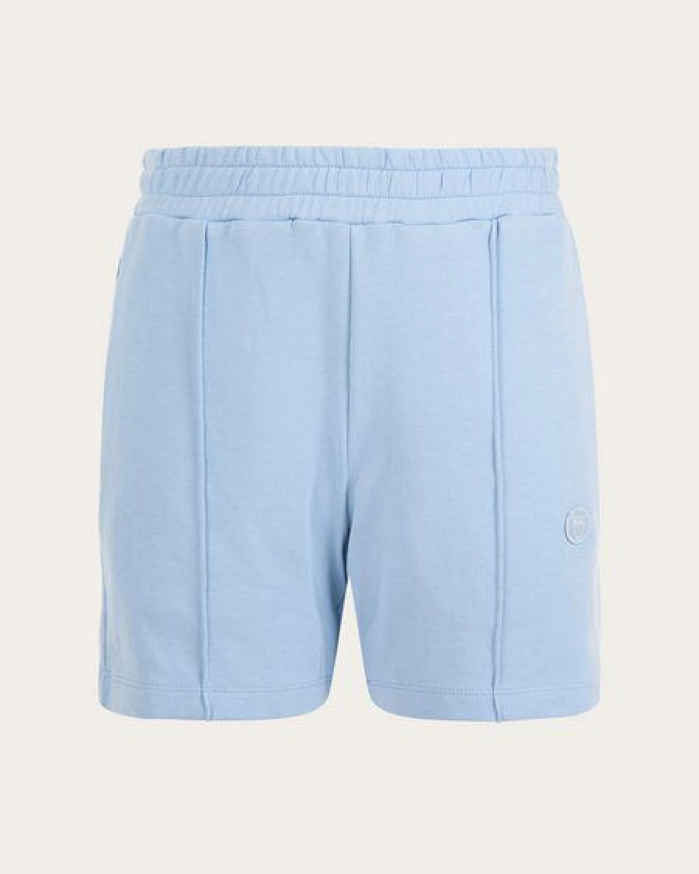 KnowledgeCotton Apparel Damen Sweatshorts "SWEAT SHORTS" aus Biobaumwolle - Chambray Blue, GOTS zertifiziert – Ansicht 3