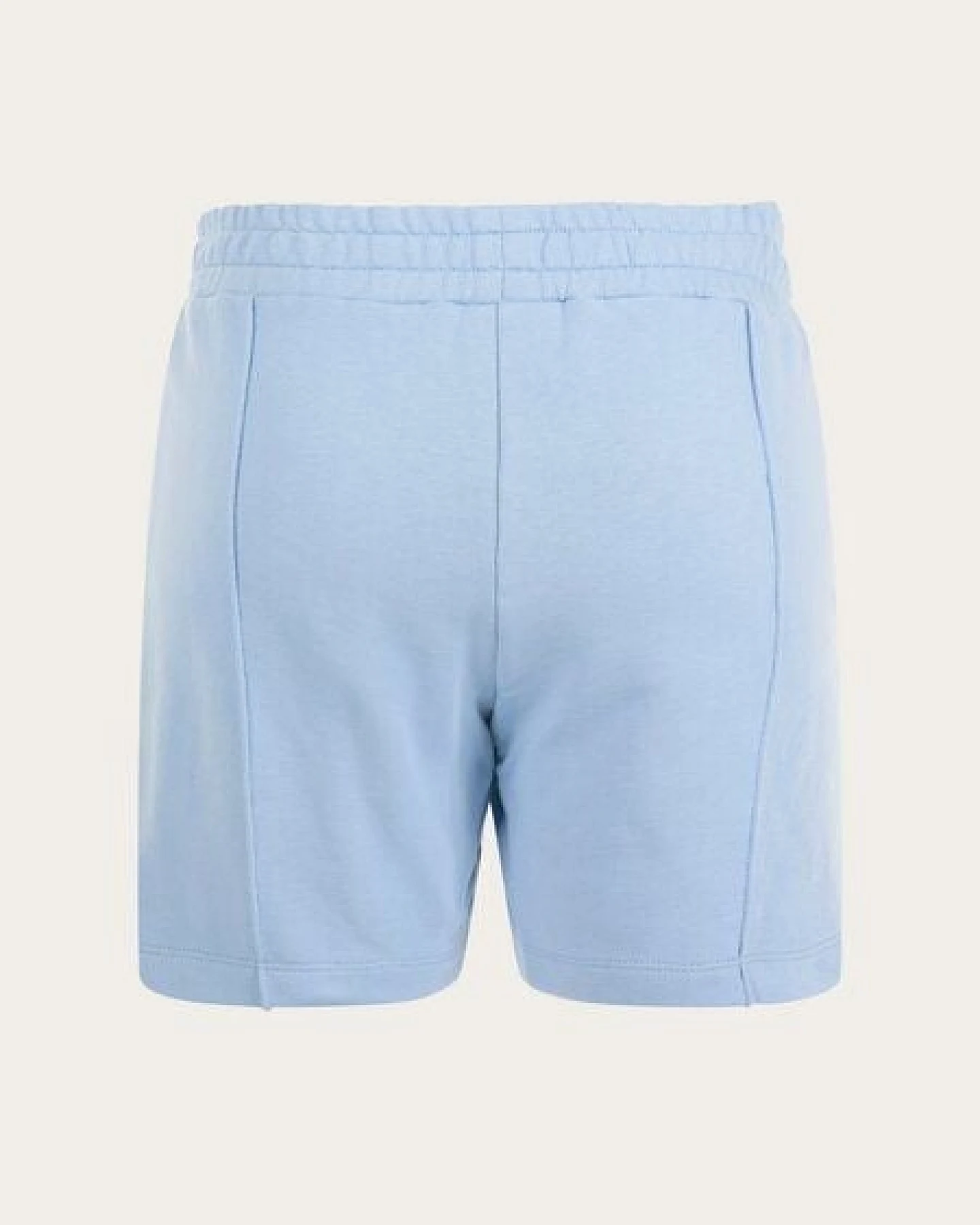 KnowledgeCotton Apparel Damen Sweatshorts "SWEAT SHORTS" aus Biobaumwolle - Chambray Blue, GOTS zertifiziert – Ansicht 4