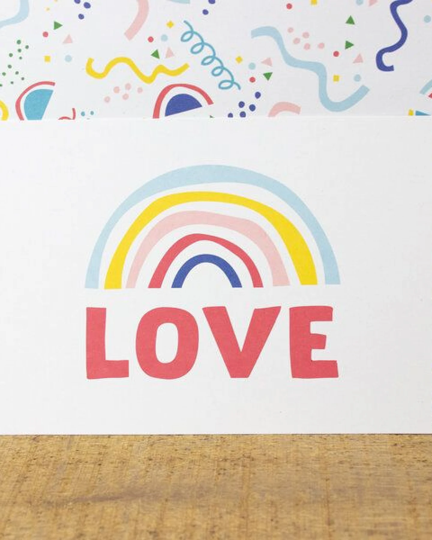 Bow & Hummingbird Postkarte Love – Ansicht 2