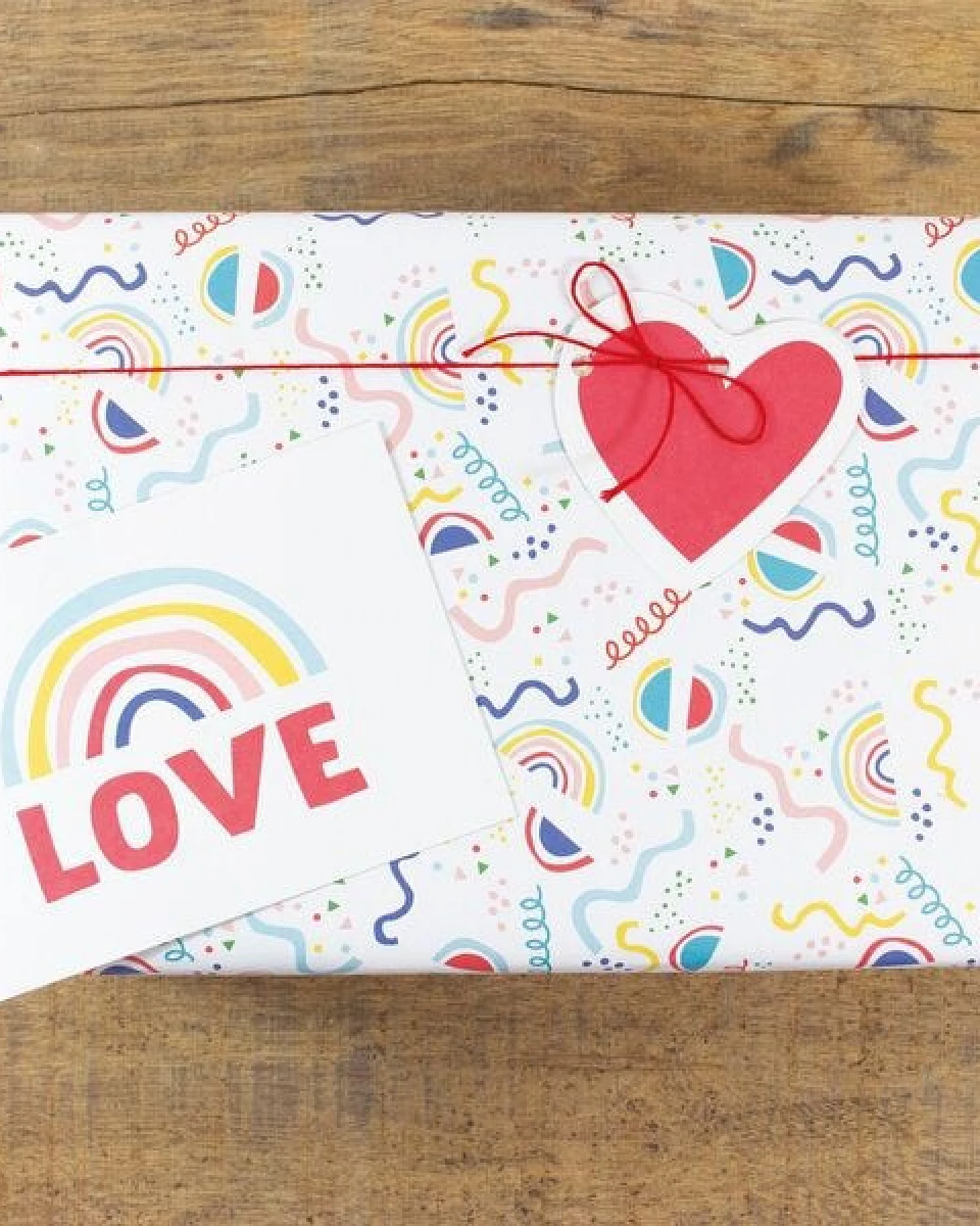 Bow & Hummingbird Postkarte Love – Ansicht 3