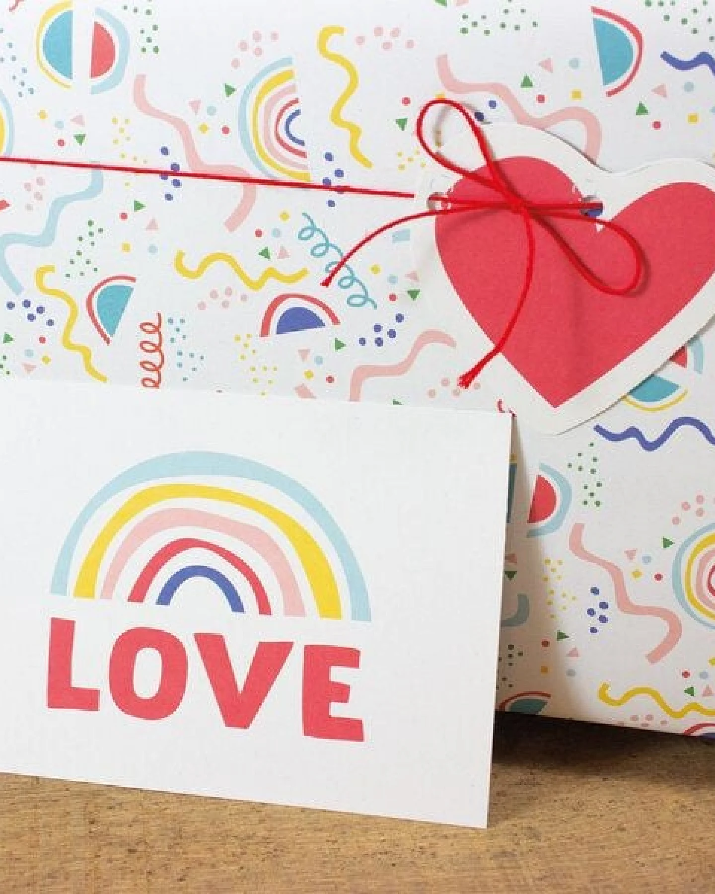 Bow & Hummingbird Postkarte Love – Ansicht 4