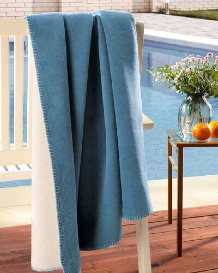 biederlack Wohn-und Kuscheldecke "Duo Cotton" tolle Farben