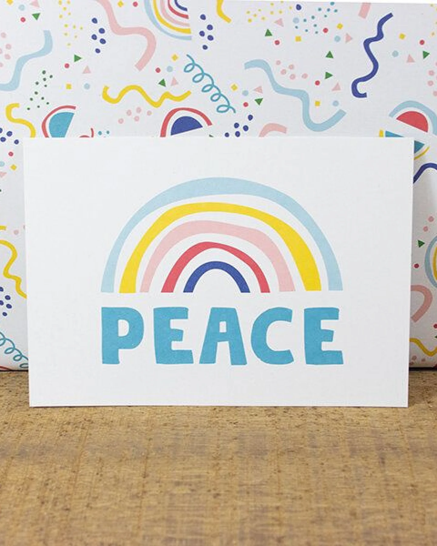 Bow & Hummingbird Postkarte Peace – Ansicht 3