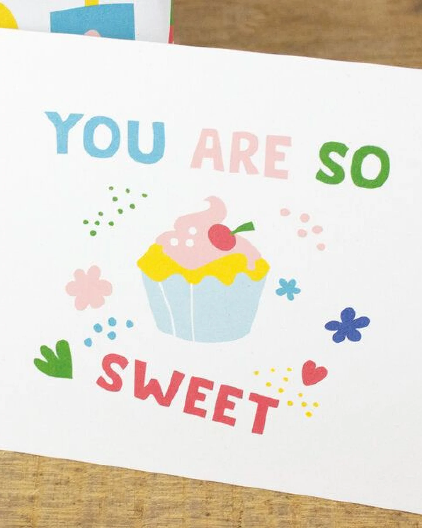Bow & Hummingbird Postkarte You are so sweet – Ansicht 2