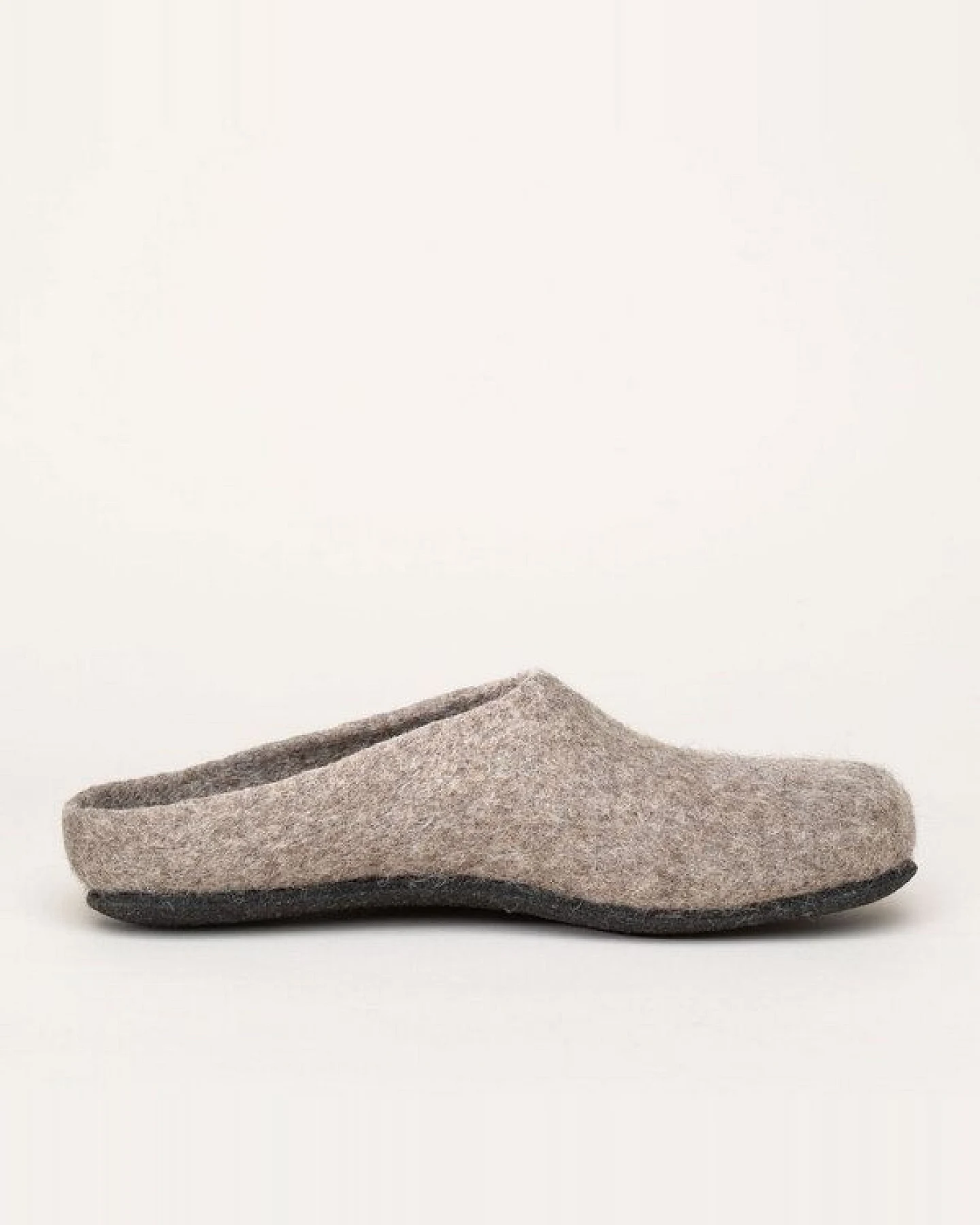 Magicfelt Gottstein naturbelassene ungefärbte Filzpantoffeln Hausschuhe – Ansicht 3