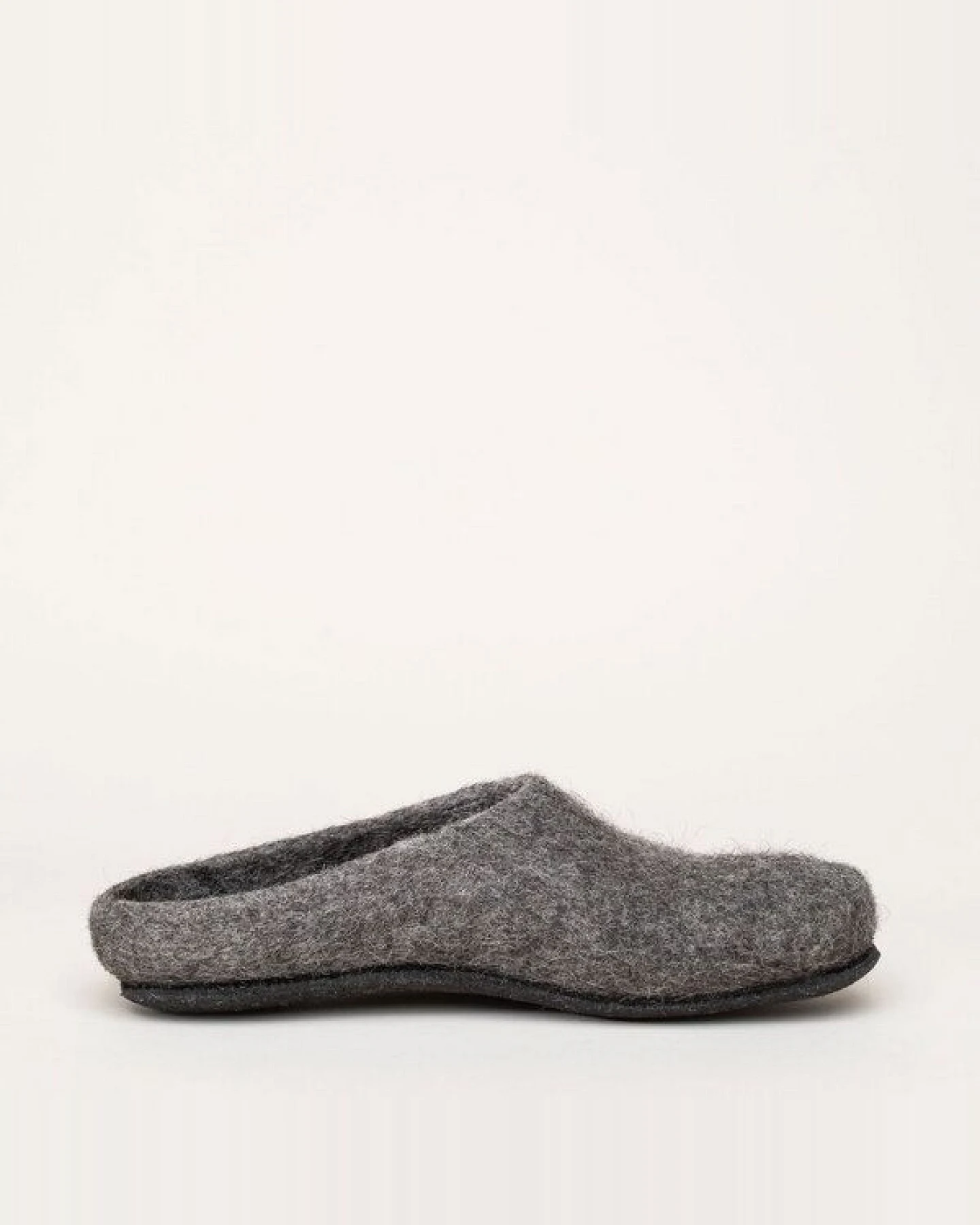 Magicfelt Gottstein naturbelassene ungefärbte Filzpantoffeln Hausschuhe – Ansicht 3