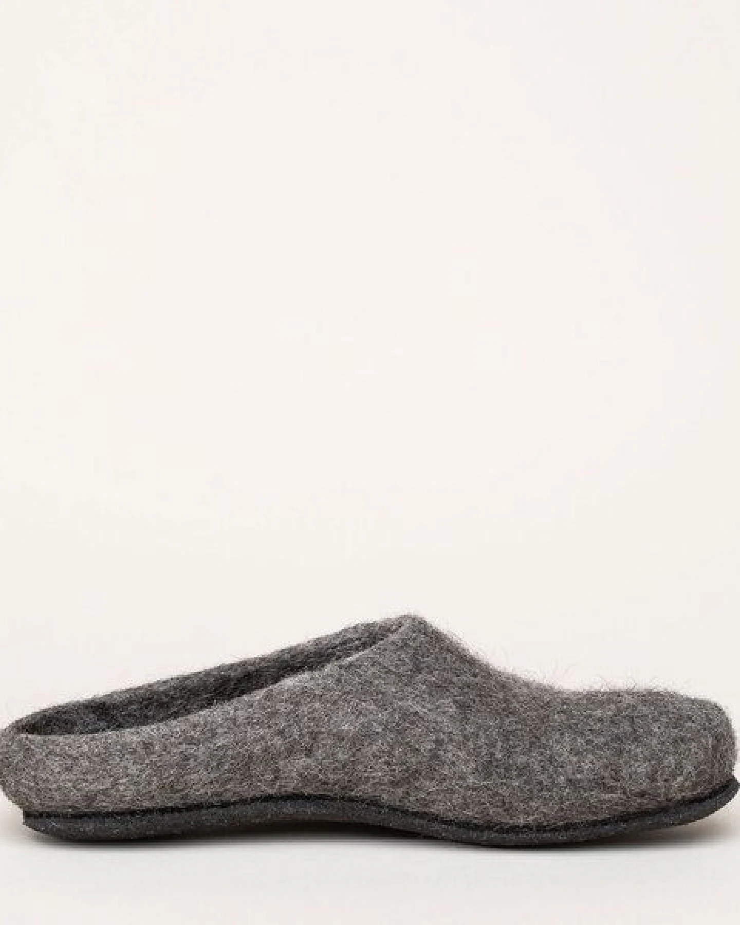 Magicfelt Gottstein naturbelassene ungefärbte Filzpantoffeln Hausschuhe – Ansicht 3