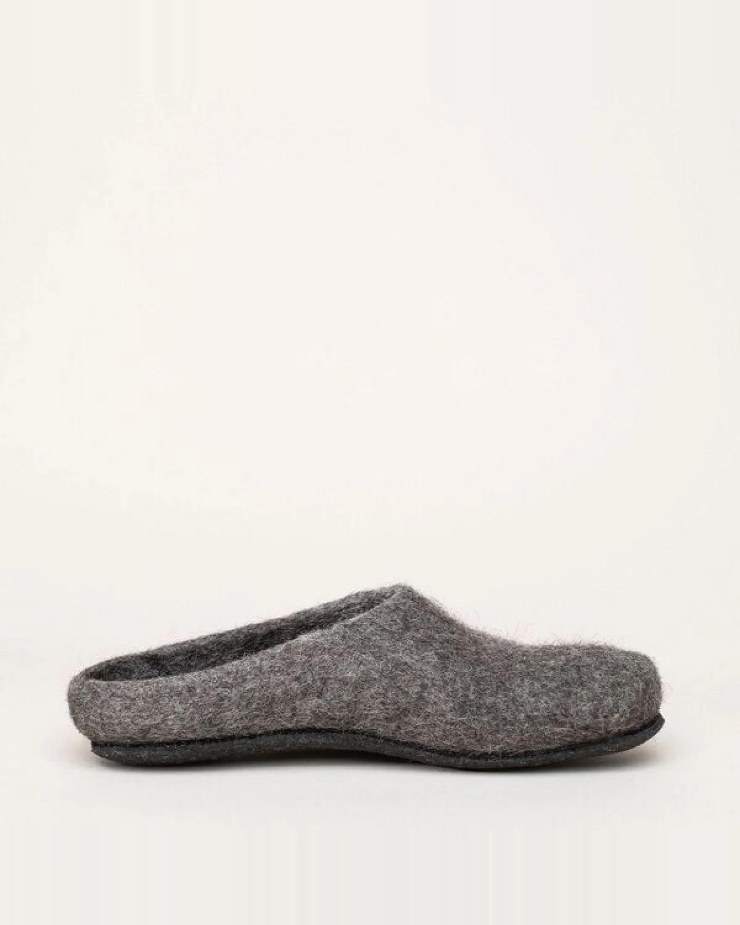 Magicfelt Gottstein naturbelassene ungefärbte Filzpantoffeln Hausschuhe – Ansicht 3