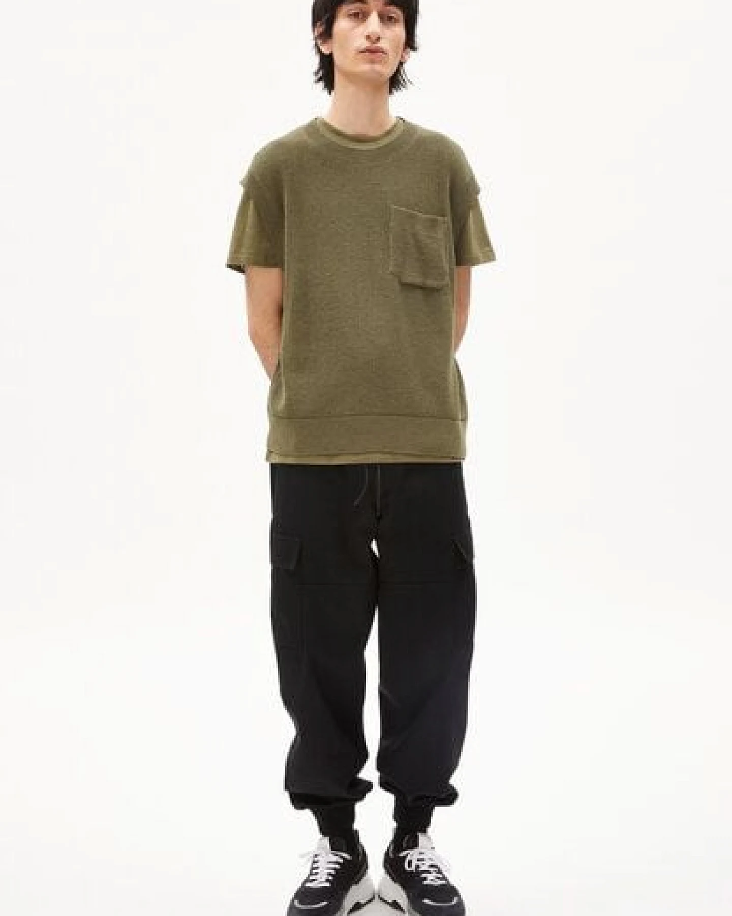 ARMEDANGELS KRAAVO LINEN - Herren Strick Top Regular Fit aus Leinen-Mix – Ansicht 4