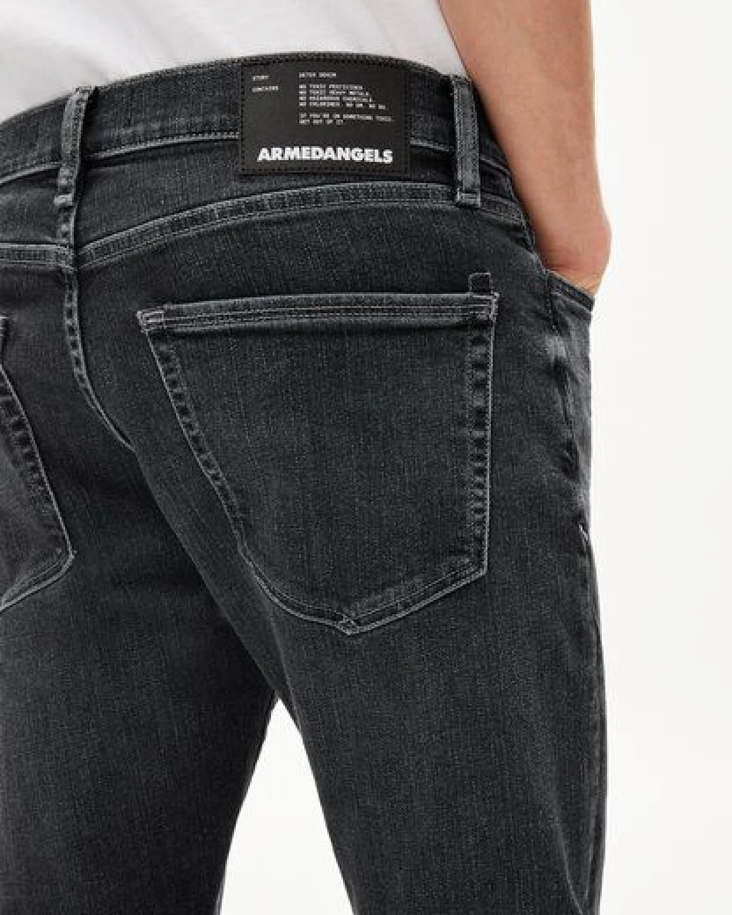 ARMEDANGELS JAARI - Herren Extra Slim Fit Denim aus Bio-Baumwolle – Ansicht 3