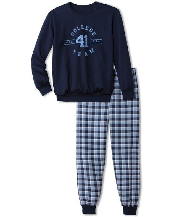 Calida Jungen Pyjama "Boys Nights" Biobaumwolle