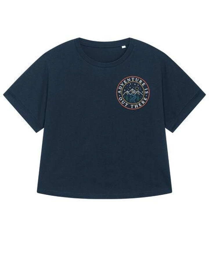 watapparel Oversize T-Shirt Frauen Adventure is out there