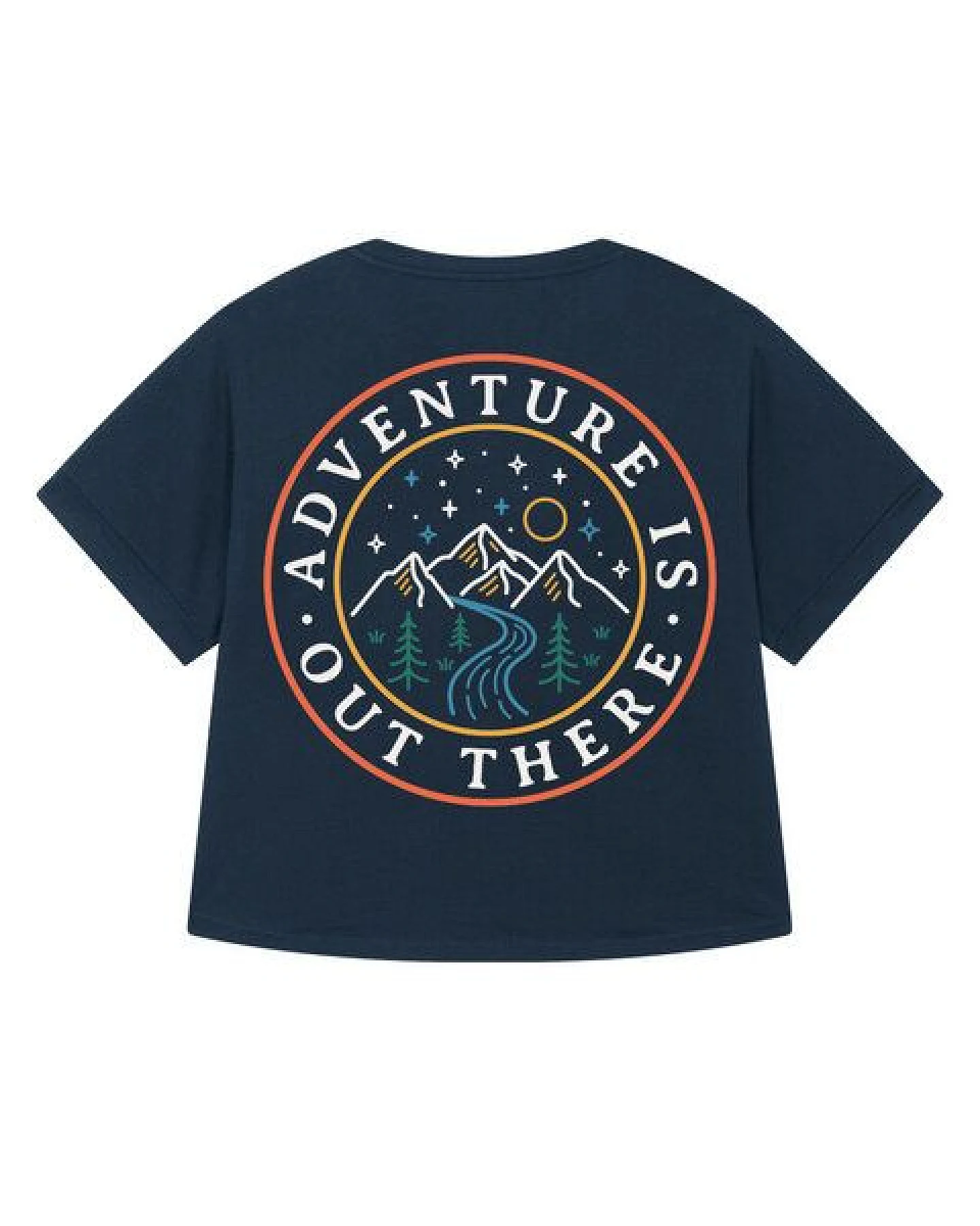 watapparel Oversize T-Shirt Frauen Adventure is out there – Ansicht 2