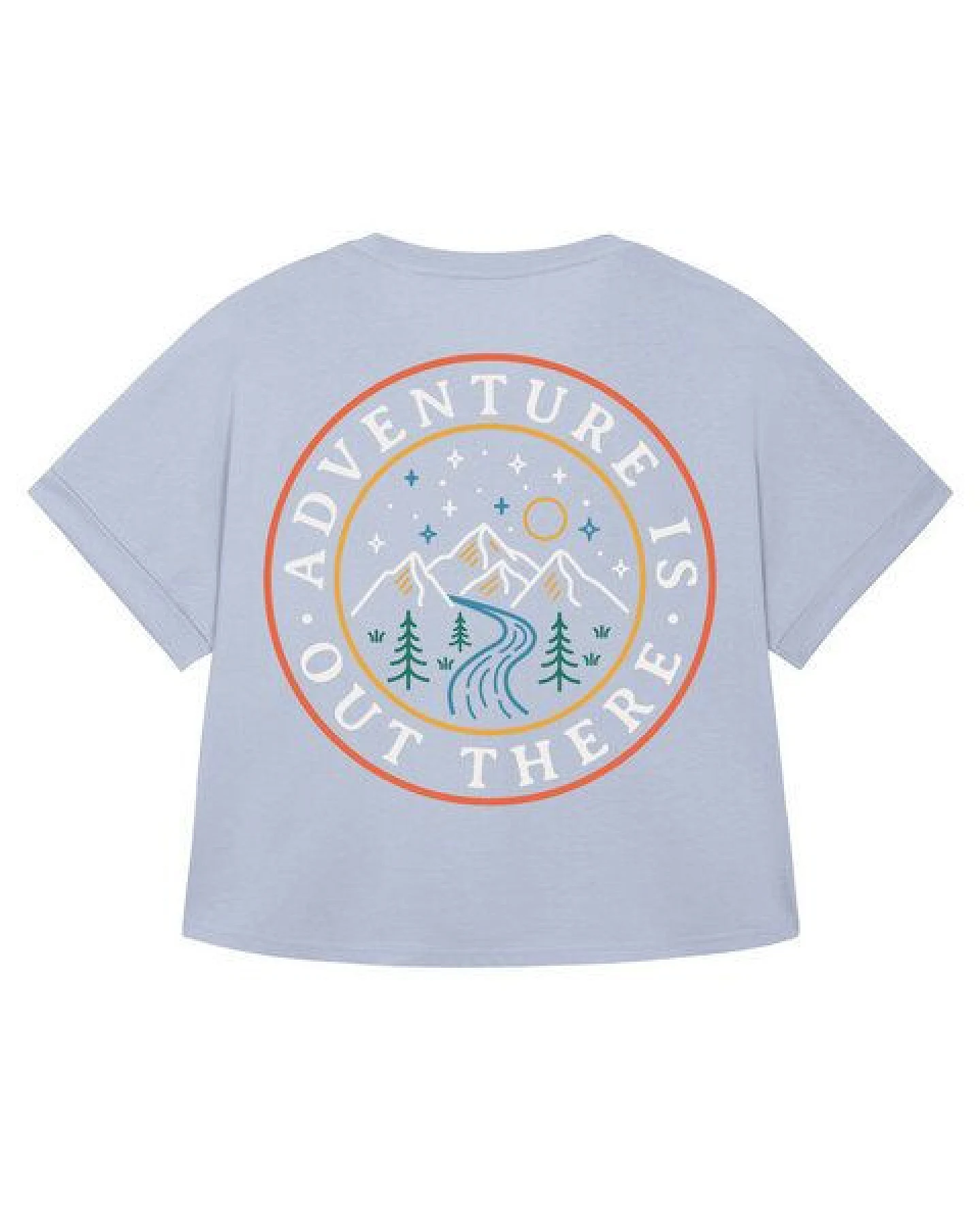 watapparel Oversize T-Shirt Frauen Adventure is out there – Ansicht 2